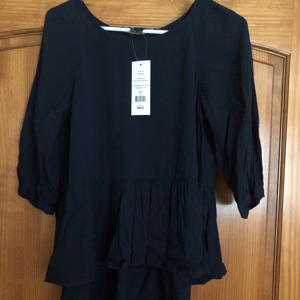 French Connection Blouse - Navy - Size M- Tags on